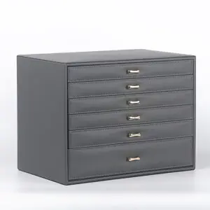 6-Tier Jewelry Storage Box Multi Drawers Jewelry Organizer