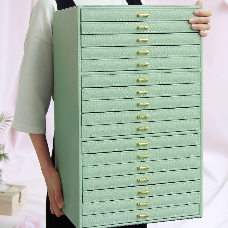 15-Tiers Jewelry Box Super Large Jewelry Set Storage Organizer - Image 4