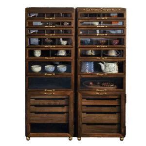 Restoring an Antique Harvard Dental Cabinet Solid Wooden Tea Set Cabinet