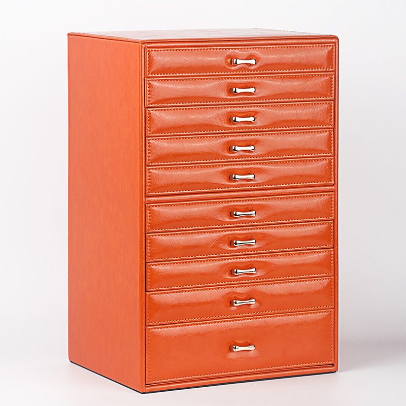 10-Layer Jewelry Organizer Multi-tray Storage Collection Display - Image 3