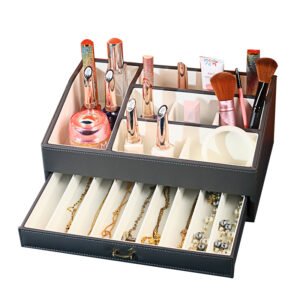 Cosmetic Tray Double Layers Jewelry Display Tray