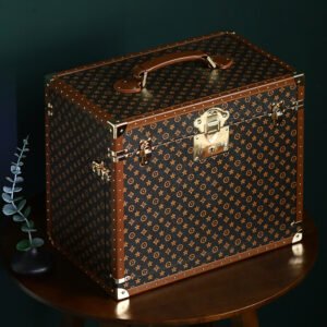 Lockable 8 Drawers Jewelry Storage Box Portable Jewelry Organizer Cabinet Jewelry Collection Display